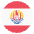 Flag French Polynesia Emoji from EmojiTwo Colors Set