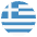 Flag Greece Emoji from EmojiTwo Colors Set