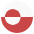 Flag Greenland Emoji from EmojiTwo Colors Set