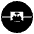 Flag Haiti Emoji from EmojiTwo Black Set