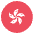 Flag Hong Kong Sar China Emoji from EmojiTwo Colors Set