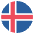 Flag Iceland Emoji from EmojiTwo Colors Set