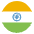 Flag India Emoji from EmojiTwo Colors Set
