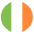 Flag Ireland Emoji from EmojiTwo Colors Set