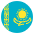 Flag Kazakhstan Emoji from EmojiTwo Colors Set