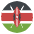Flag Kenya Emoji from EmojiTwo Colors Set