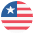 Flag Liberia Emoji from EmojiTwo Colors Set