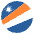 Flag Marshall Islands Emoji from EmojiTwo Colors Set