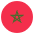 Flag Morocco Emoji from EmojiTwo Colors Set