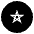 Flag Morocco Emoji from EmojiTwo Black Set