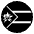 Flag Mozambique Emoji from EmojiTwo Black Set