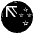 Flag New Zealand Emoji from EmojiTwo Black Set