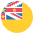 Flag Niue Emoji from EmojiTwo Colors Set