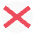 Flag Of Northern Ireland Emoji from EmojiTwo Colors Set