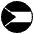 Flag Palestinian Territories Emoji from EmojiTwo Black Set