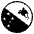 Flag Papua New Guinea Emoji from EmojiTwo Black Set