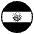 Flag Paraguay Emoji from EmojiTwo Black Set