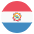 Flag Paraguay Emoji from EmojiTwo Colors Set