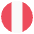 Flag Peru Emoji from EmojiTwo Colors Set