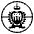 Flag San Marino Emoji from EmojiTwo Black Set