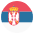 Flag Serbia Emoji from EmojiTwo Colors Set