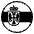 Flag Serbia Emoji from EmojiTwo Black Set