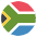 Flag South Africa Emoji from EmojiTwo Colors Set