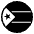 Flag South Sudan Emoji from EmojiTwo Black Set