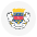 Flag St. Barthélemy Emoji from EmojiTwo Colors Set