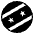Flag St. Kitts & Nevis Emoji from EmojiTwo Black Set