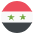 Flag Syria Emoji from EmojiTwo Colors Set