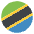 Flag Tanzania Emoji from EmojiTwo Colors Set
