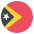Flag Timor Leste Emoji from EmojiTwo Colors Set