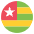 Flag Togo Emoji from EmojiTwo Colors Set