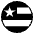 Flag Togo Emoji from EmojiTwo Black Set