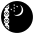 Flag Turkmenistan Emoji from EmojiTwo Black Set