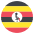 Flag Uganda Emoji from EmojiTwo Colors Set