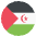 Flag Western Sahara Emoji from EmojiTwo Colors Set