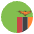 Flag Zambia Emoji from EmojiTwo Colors Set
