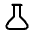 Flask Icon from Mynaui Line Set