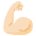 Flexed Biceps Light Skin Tone Emoji from Noto Emoji Set