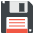 Floppy Disk Emoji from EmojiTwo Colors Set