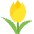 Flower Symbol Emoji from EmojiTwo Colors Set