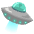 Flying Saucer Emoji from Noto Emoji Set