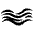 Fog Emoji from EmojiTwo Black Set