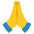 Folded Hands Emoji from Noto Emoji Set