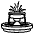 Fountain Emoji from EmojiTwo Black Set