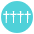 Four Crosses Emoji from EmojiTwo Colors Set