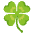 Four Leaf Clover Emoji from Noto Emoji Set