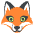 Fox Emoji from EmojiTwo Colors Set